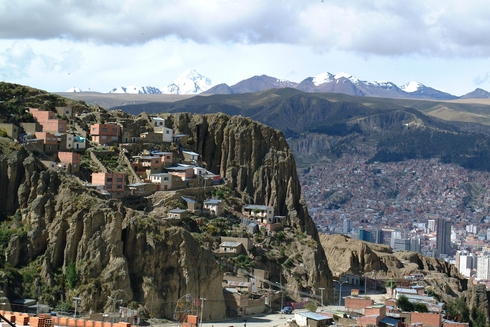 Vista panorámica ciudad de La Paz. Bolivia - Banco Interamericano de Desarrollo - BID